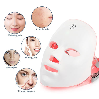 Skin Rejuvenation LED-Light Therapy Facial Mask